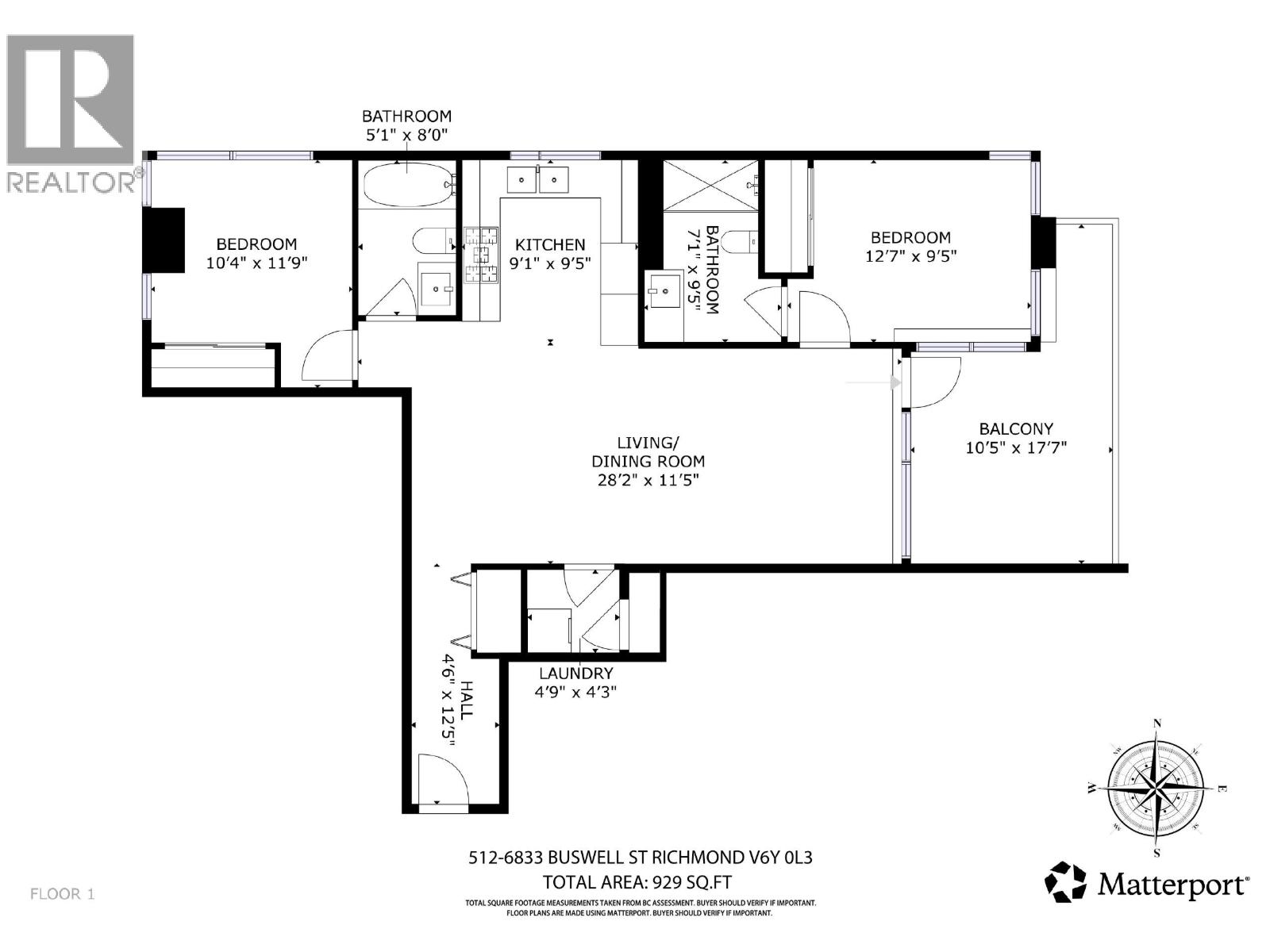 512 6833 BUSWELL STREET