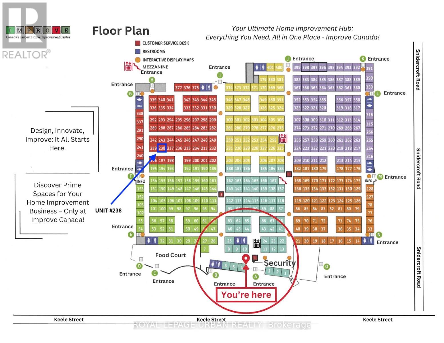 238/243 - 7250 KEELE STREET